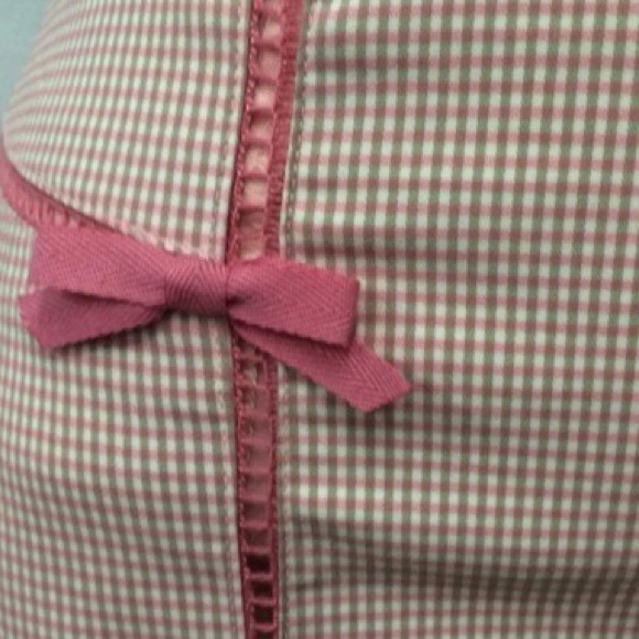 NWOT Nanette Lepore Pink Knee Length Bow Skirt - Picture 3 of 3